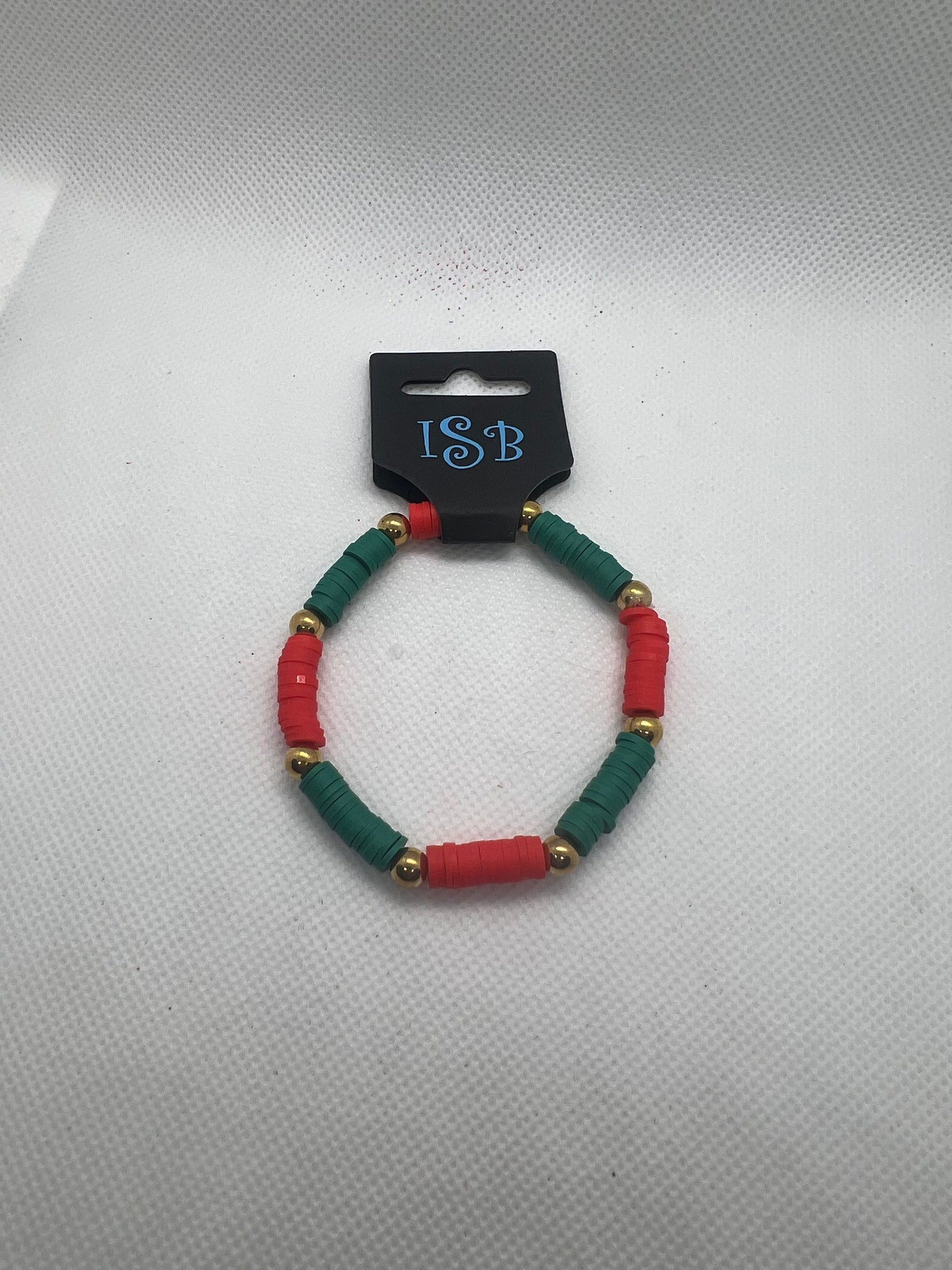 Red and Green Bracelet