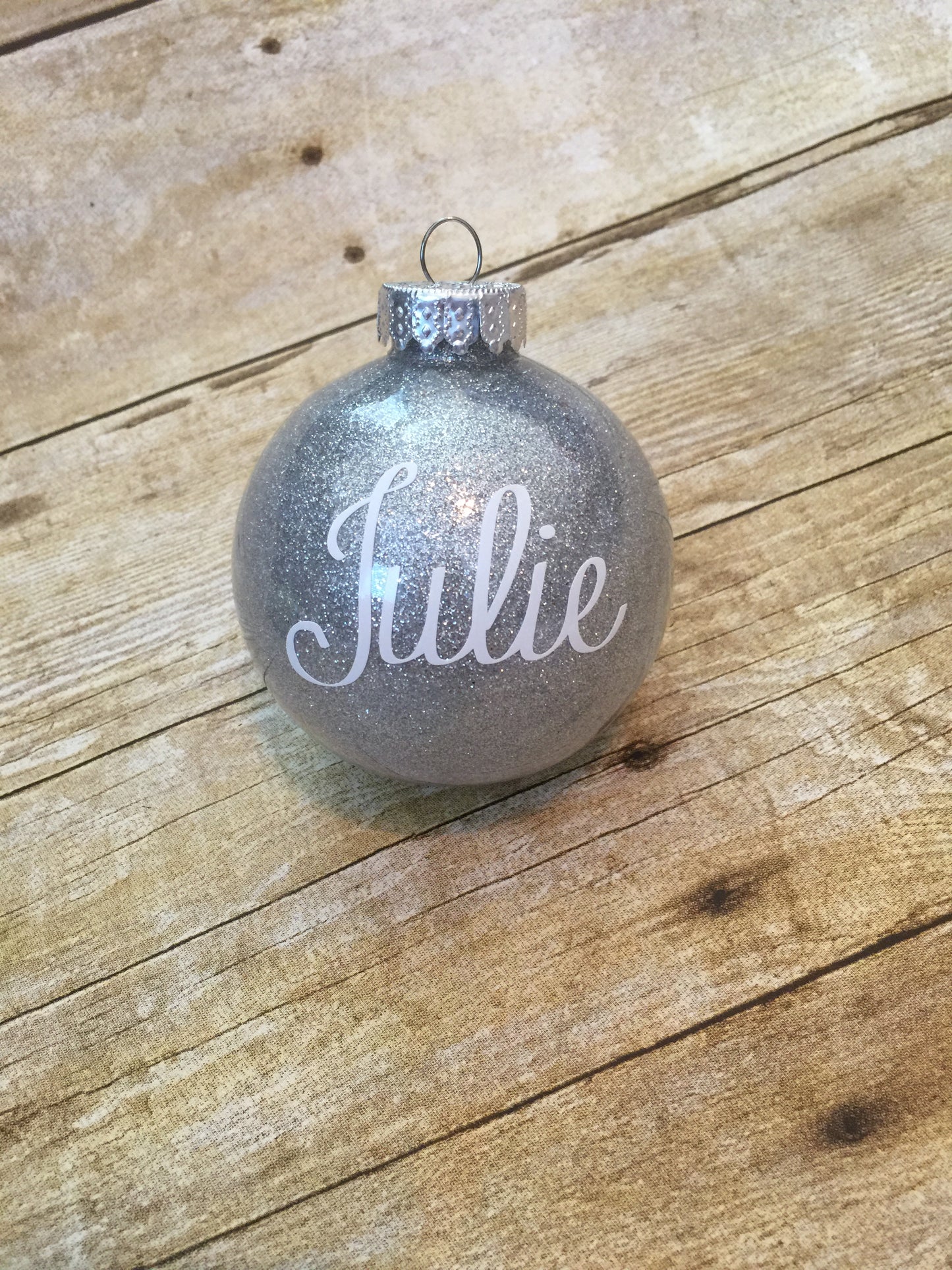 Script Personalized Ornament