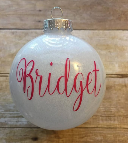Personalized Ornament