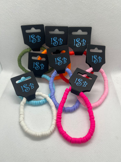 Heishi Bracelet. Boho Bracelet. Simple Stylish Accessory.